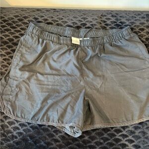 Nike Gray Athletic Shorts with Relaxed Fit